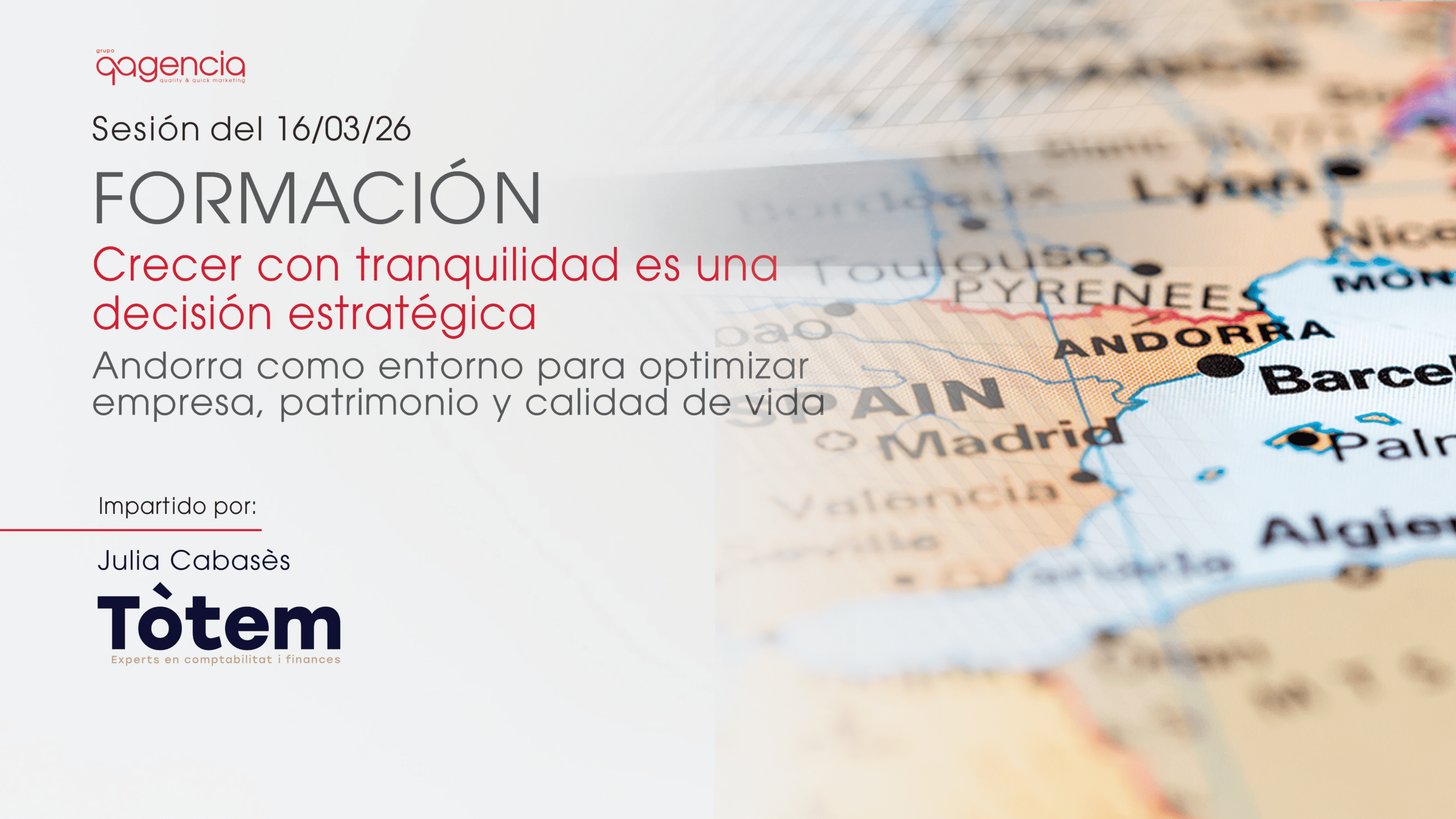 Crecer con tranquilidad es una decisión estratética